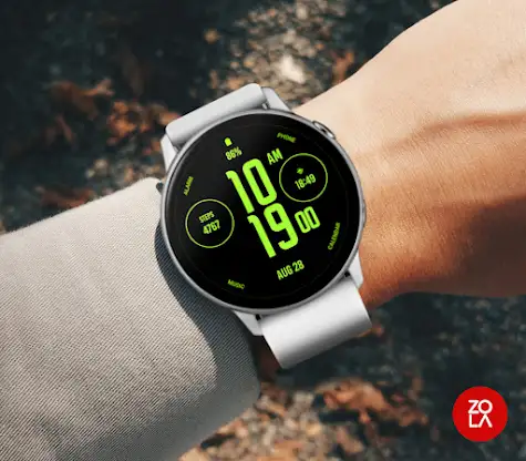 Green Nation Watch Face screenshot 3