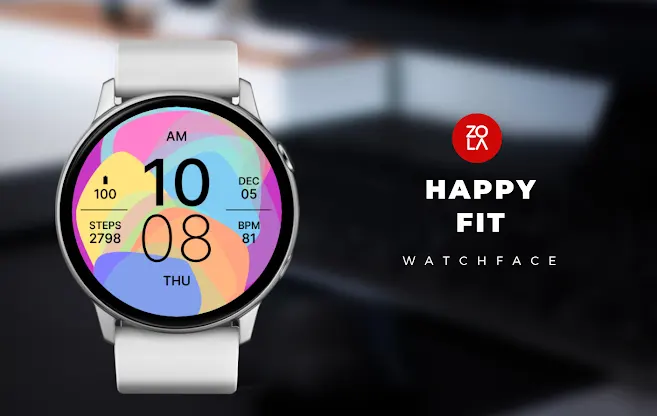 Happy Fit Watch Face screenshot 1