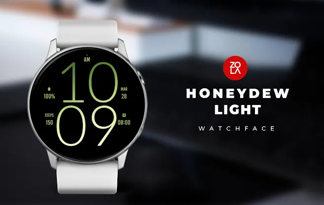Honeydew Light Watch Face screenshot 1