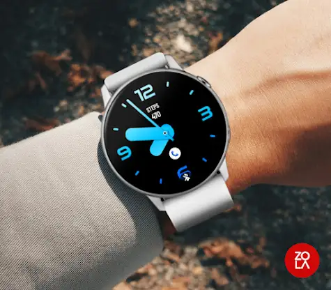 Huge Ocean Blue Watch Face screenshot 3