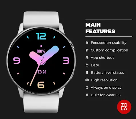 Huge Summer Watch Face screenshot 2