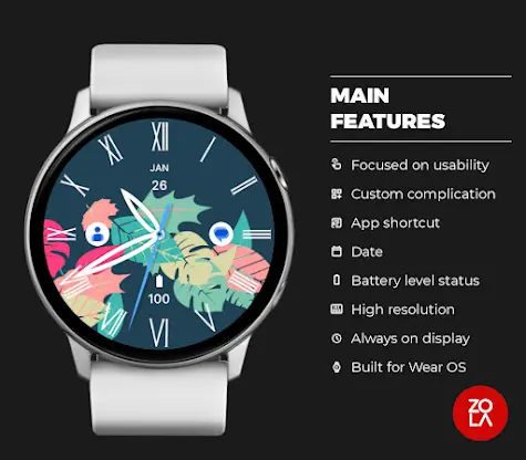 Leaf Deluxe Watch Face screenshot 2