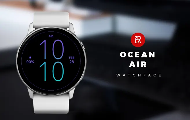 Ocean Air Watch Face screenshot 1