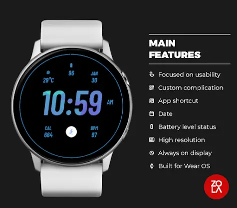 Ocean Sport Watch Face screenshot 2