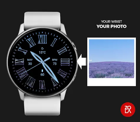 Orange Classic Watch Face screenshot 4