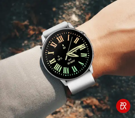 Orange Classic Watch Face screenshot 3