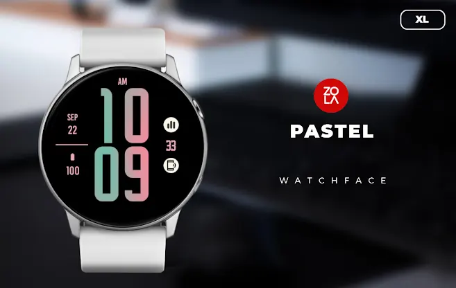 Pastel XL Watch Face screenshot 1