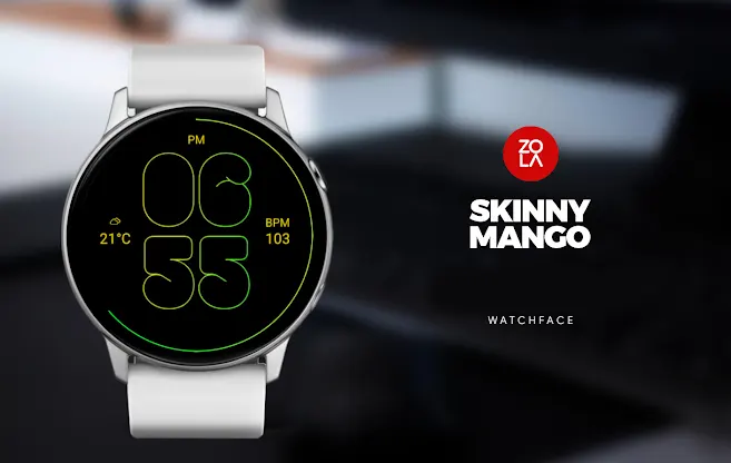 Skinny Mango Watch Face screenshot 1