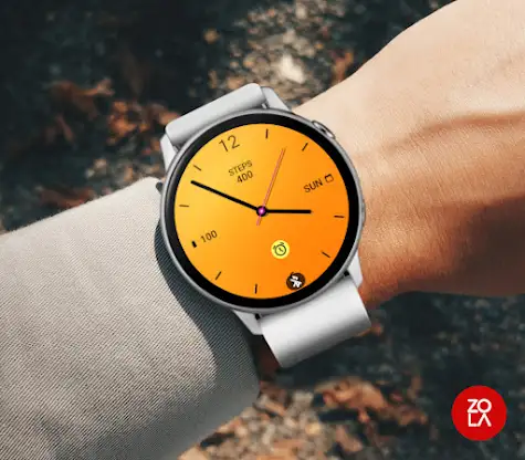 Soft Juicy Orange Watch Face screenshot 3