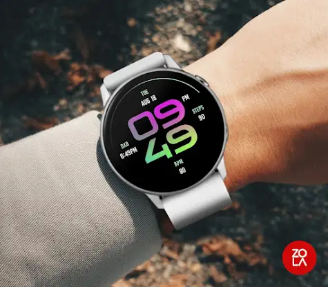 Stylish Neon Aura Watch Face screenshot 3