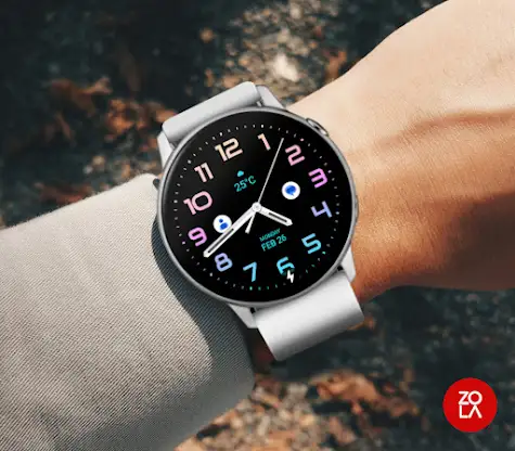 Summer Analog Watch Face screenshot 3