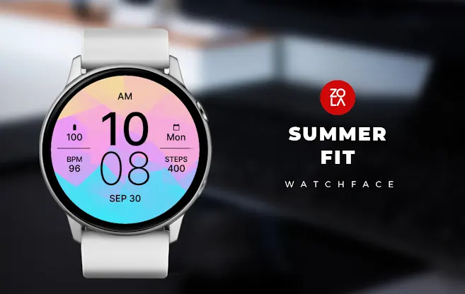 Summer Fit Watch Face screenshot 1