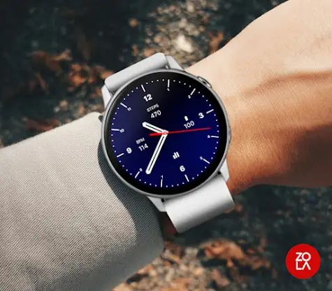 Super Blue Black Watch Face screenshot 3