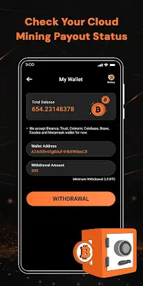 Bitcoin miner BTC cloud mining screenshot 4