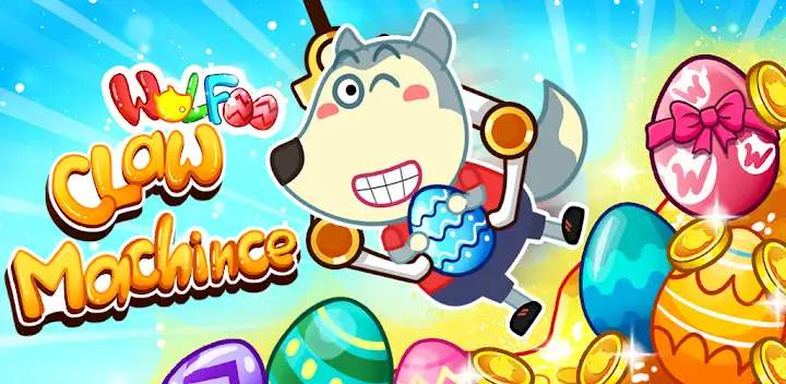 Wolfoo's Claw Machine — Android game banner