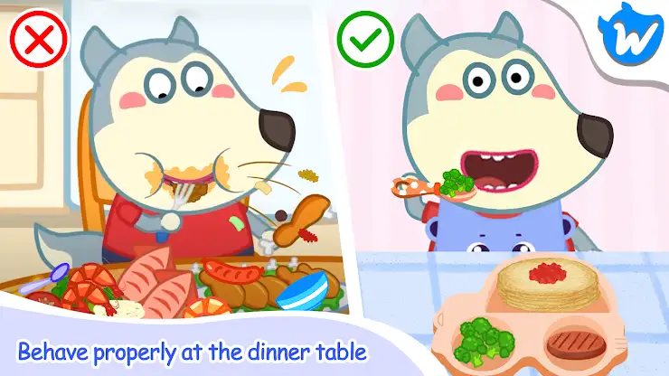 Wolfoo Good Habit Healthy Life screenshot 5