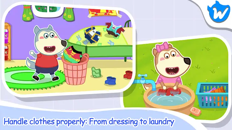 Wolfoo Good Habit Healthy Life screenshot 3