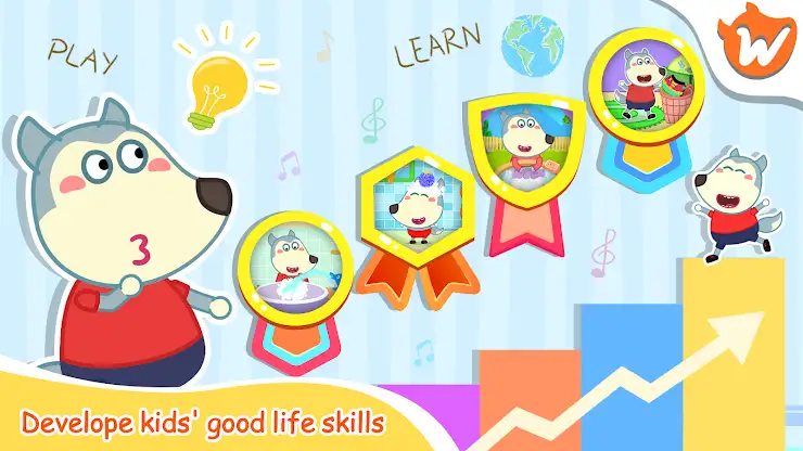 Wolfoo Good Habit Healthy Life screenshot 8