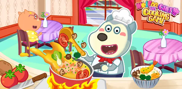 Wolfoo The Chef: Cooking Game — Android game banner