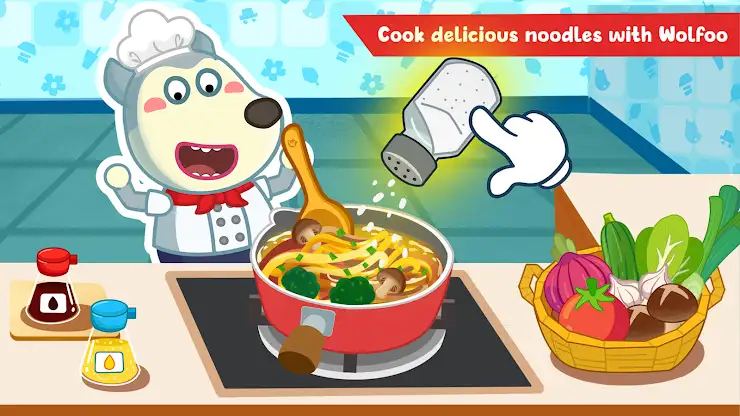 Wolfoo The Chef: Cooking Game screenshot 5