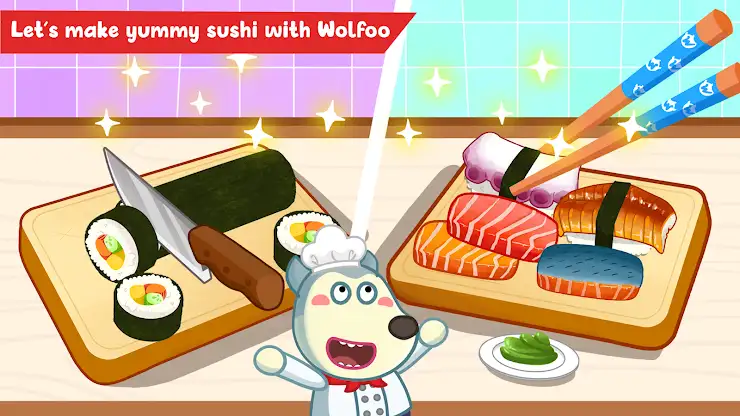 Wolfoo The Chef: Cooking Game screenshot 4
