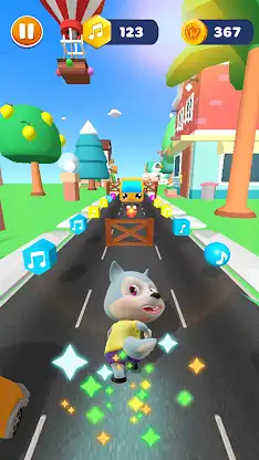 Jumping Wolfoo - Musical Beats screenshot 1
