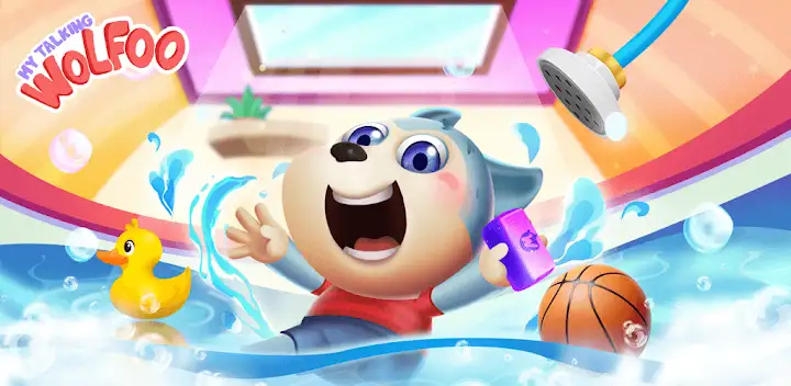 My Talking Wolfoo: Virtual Pet — Android game banner