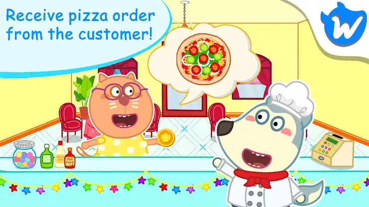 Wolfoo Pizza Shop, Great Pizza screenshot 4