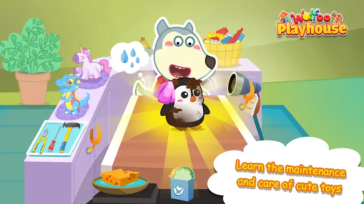 Wolfoo's Play House For Kids screenshot 4