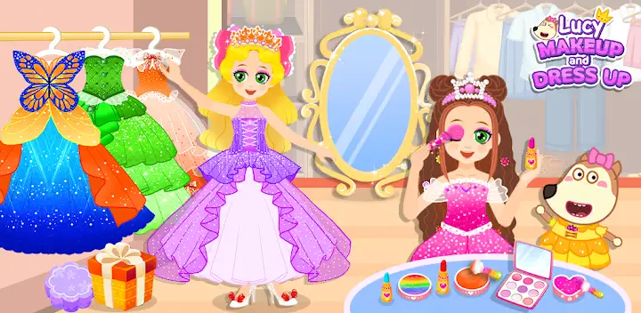 Lucy: Makeup and Dress up — Android game banner