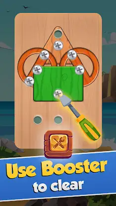 Wood Nuts & Bolts Screw Puzzle screenshot 4