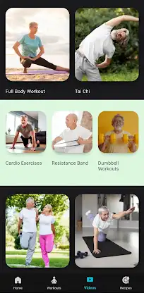 Senior Workout & Exercises screenshot 2