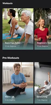 Senior Workout & Exercises screenshot 5