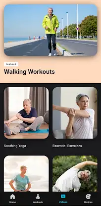 Senior Workout & Exercises screenshot 1