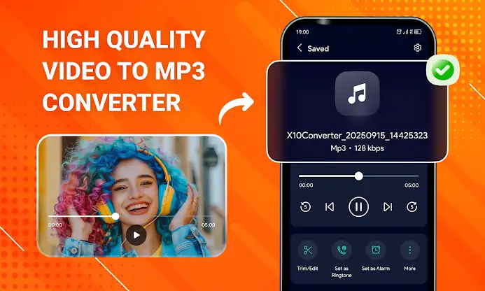 Video To Audio & Mp3 Cutter screenshot 4