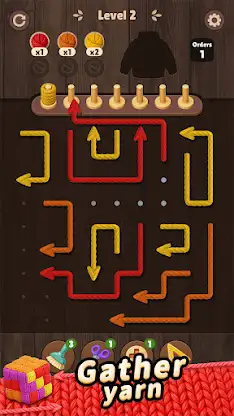 Arrowool: Yarn Escape Jam screenshot 1