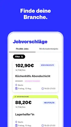 Zenjob: Studentenjobs screenshot 3