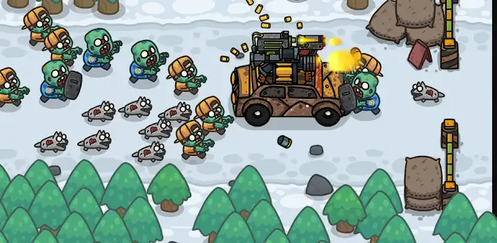 Undead Shooter: Idle Highway — Android game banner