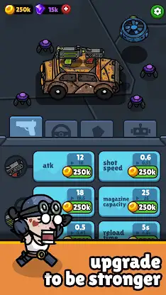 Undead Shooter: Idle Highway screenshot 4